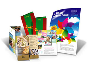 Flyer, Brochure, Poster, Menu Product Samples